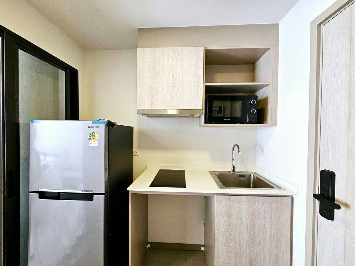 รูป ให้เช่า D Condo Air ลาดกระบัง ห้องสวย พร้อมอยู่ ใกล้สนามบินสุวรรณภูมิ ✈️เฟอร์ครบ เข้าอยู่ได้ทันที 🏡 - รูปที่ 5/6