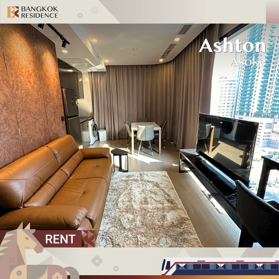 รูป เช่าคอนโด 💖 Ashton Asoke ใกล้ BTS อโศก ⭐ 65k 2นอน 65 ตร.ม. ห้องสวย เฟอร์นิเจอร์ครบ - รูปที่ 1/7