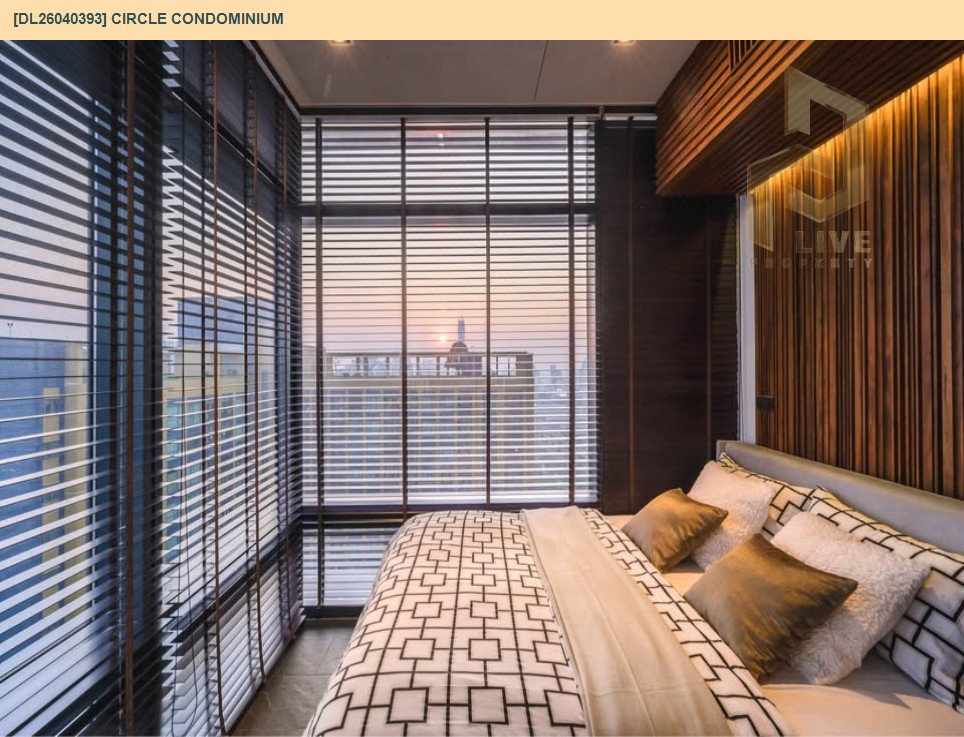 รูป DL26040393 ให้เช่าคอนโด เซอร์เคิล คอนโดมิเนียม (Circle Condominium) ใกล้ MRT เพชรบุรี พร้อมเข้าอยู่ โทรด่วน 0656133286 LineID @534wlwof - รูปที่ 11/11