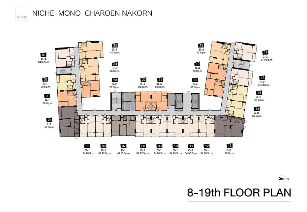 picture For Rent Niche Mono Charoen Nakorn Ready for Move-in - 22/25
