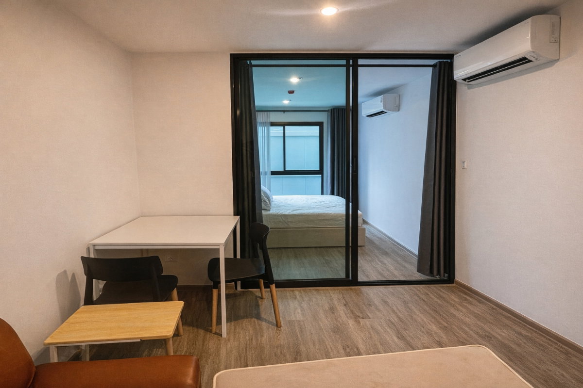 รูป อยู่คนเดียวกำลังดี ใช้ชีวิตง่าย ไม่อึดอัด💫 HI Kaset | 28 ตร.ม. - รูปที่ 4/13