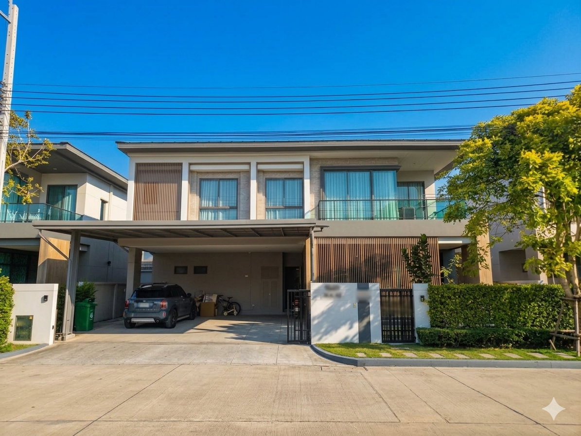 รูป ขายบ้านเดี่ยวหรู บางกอก บูเลอวาร์ด บางนา–ศรีนครินทร์ - รูปที่ 1/11