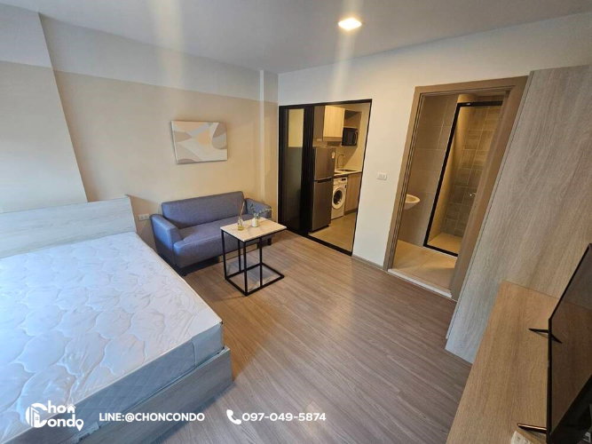 รูป DCondo Sense ชั้น2 ตึกA ------------ห้องใหม่ + ตกแต่งสวย------------Tel 097-049-5874 (Line: @choncondo มี@ด้วย) - รูปที่ 7/17