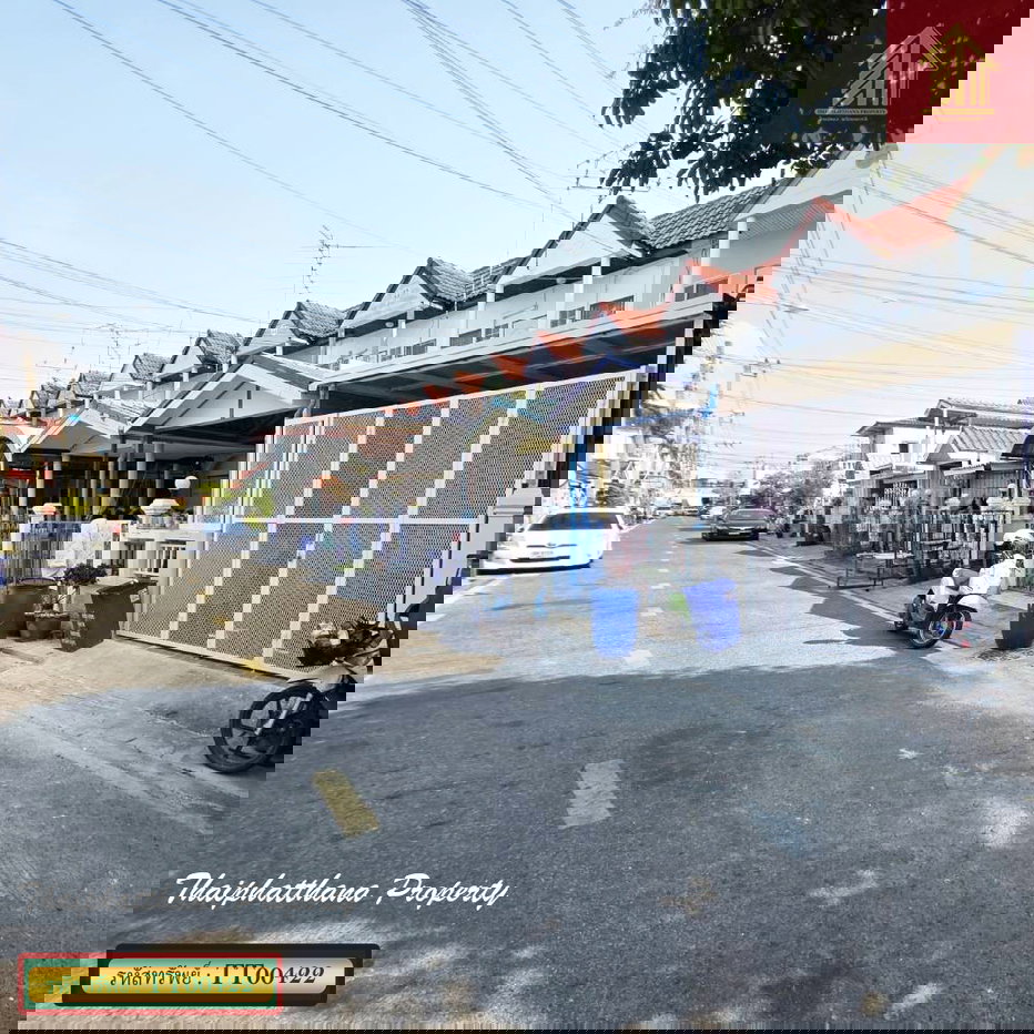 รูป ขายทาวน์เฮ้าส์รีโนเวทใหม่ หมู่บ้านทรัพย์ดินทอง เทพารักษ์ บ้านสวย พร้อมอยู่ - รูปที่ 12/12