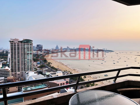 KT0376🏄♂️Studio 45sqm High-Floor🏖️Sea view🌴Markland Condo-North Pattaya