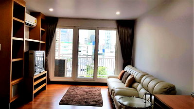 Condos for rent : P-116868 City View! Baan Siri Sukhumvit 13, 1 Bed Near MRT Phetchaburi! 25,000 THB | Line Id: @easycondoplus | 099-229-6397