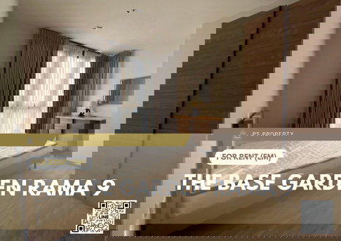 ให้เช่า 📍 The Base Garden Rama 9 📍 ใกล้ APL รามคำแหง เฟอร์นิเจอร์ และ เครื่องใช้ไฟฟ้าครบ 