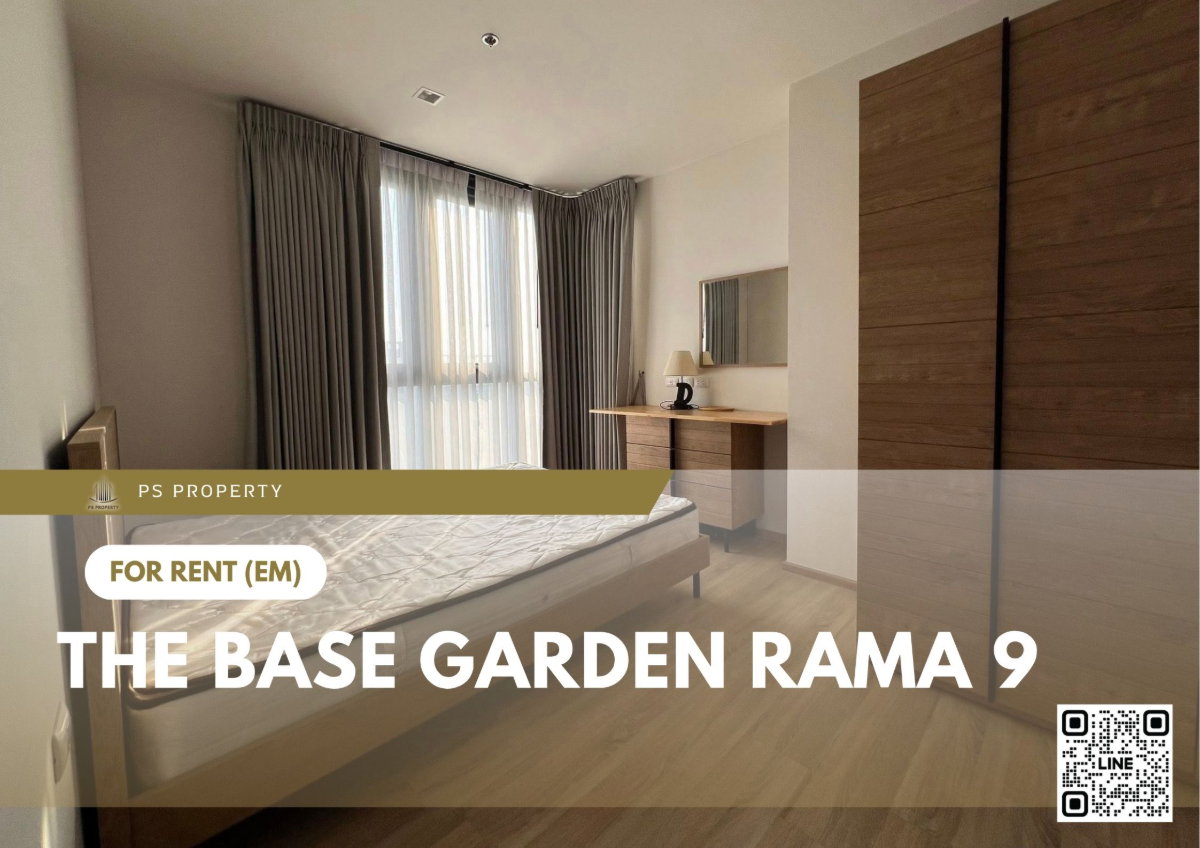 รูป ให้เช่า 📍 The Base Garden Rama 9 📍 ใกล้ APL รามคำแหง เฟอร์นิเจอร์ และ เครื่องใช้ไฟฟ้าครบ  - รูปที่ 1/10