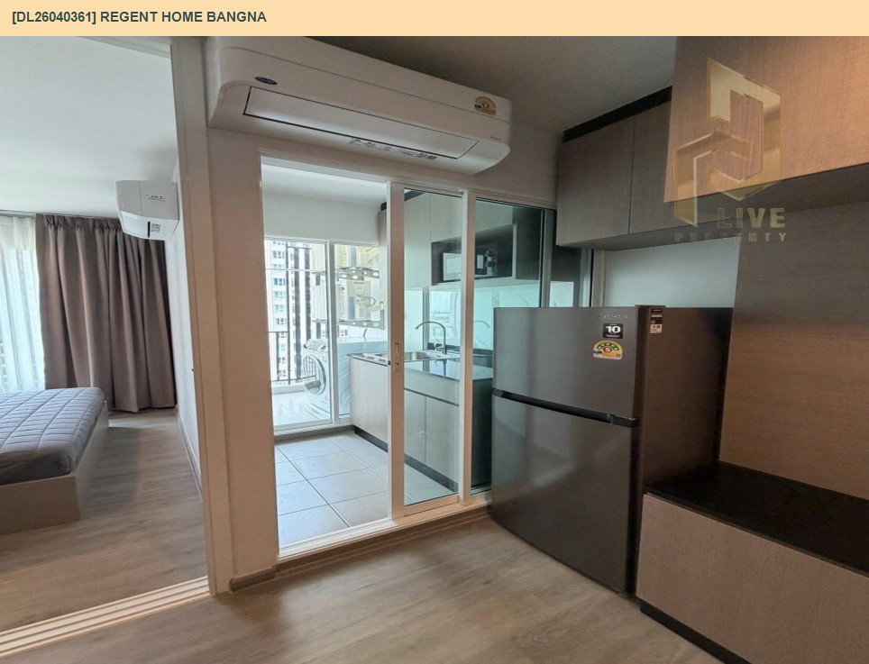 รูป DL26040361 ให้เช่าคอนโด รีเจ้นท์ โฮม บางนา (Regent home bangna) ใกล้ BTS บางนา พร้อมเข้าอยู่ โทรด่วน 0614453194 LineID @162cjixi - รูปที่ 4/6