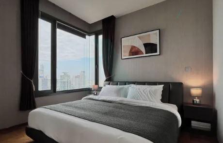 picture ð For Rent Condo KEYNE Building 1, Floor 26,2 bed room, Room size 78 sqm - 2/8