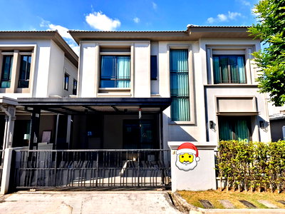 เช่าบ้านแฝด ถนนสายไหม : 🏡✨ ขายและปล่อยให้เช่า บ้านแฝด 2 ชั้น โครงการ Grande Pleno วัชรพล–สุขาภิบาล 5 3 ห้องนอน 4 ห้องน้ำ 🐶