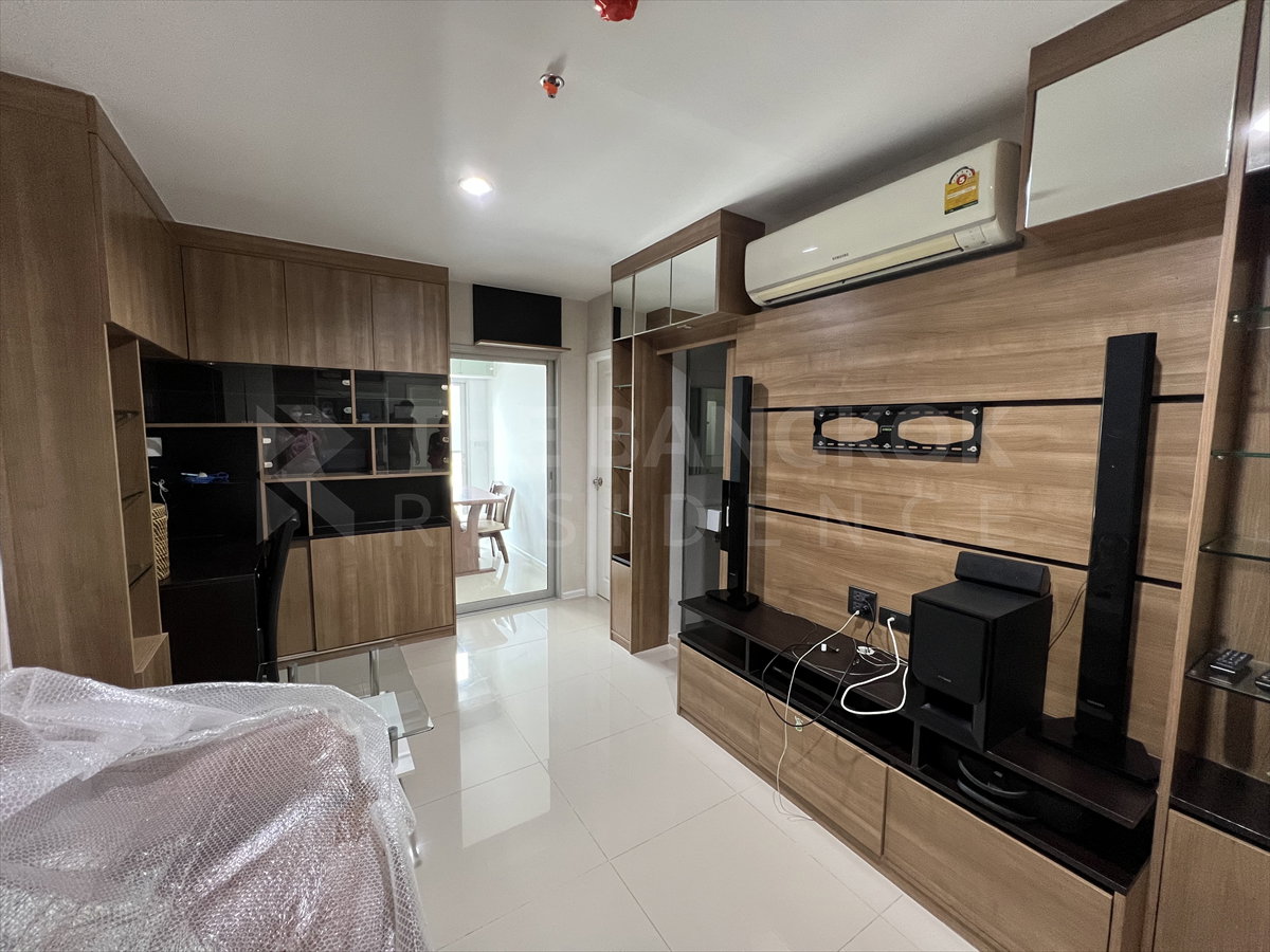 รูป เช่าคอนโด 🔥 Aspire Rama 9 ใกล้ MRT พระราม 9 23k 2นอน 49 ตร.ม. 🌃 ห้องสวย รีโนเวทใหม่ - รูปที่ 8/9