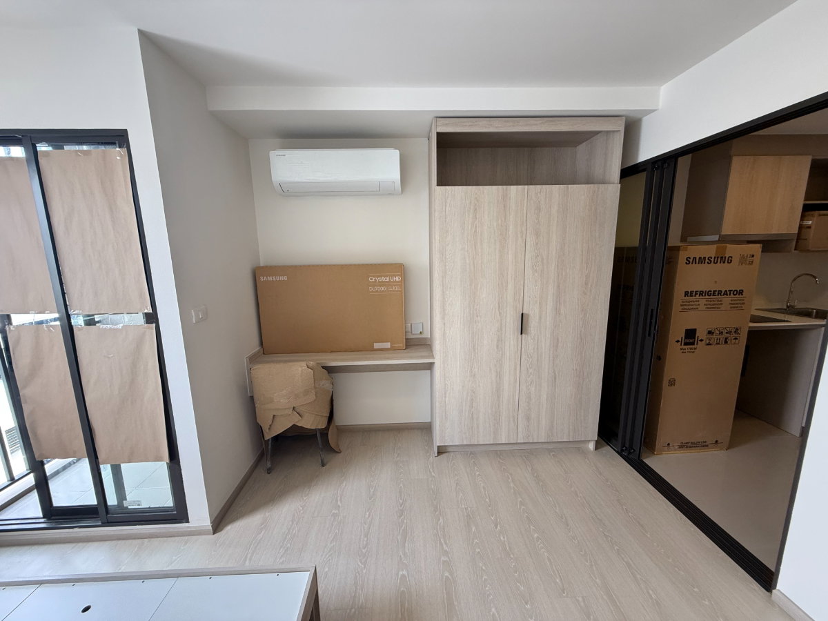 รูป 🔥 ห้องสุดท้าย 1.75 ลบ.* ✈️ dcondo Air ลาดกระบัง | ถ่ายจากห้องจริง พร้อมอยู่ทันที 📞 เซลแสนสิริ ปุ้ย 099-449-2665 - รูปที่ 5/15