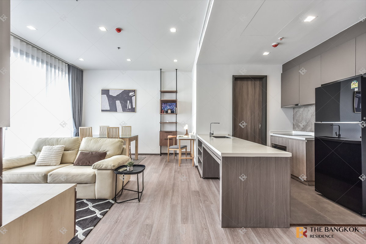 picture  Condo for Rent ⭐ RHYTHM Charoenkrung Pavilion, near Charoenkrung 🌠 80K 2BR 100 sqm, High Floor with Great View  - 8/10