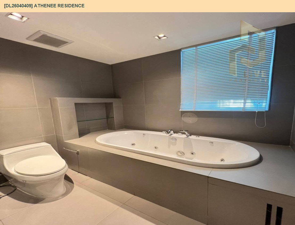 รูป DL26040409 ให้เช่าคอนโด แอทธินี เรสซิเด้นซ์ (Athenee Residence) ใกล้ BTS เพลินจิต พร้อมเข้าอยู่ โทรด่วน 0614453194 LineID @162cjixi - รูปที่ 7/9