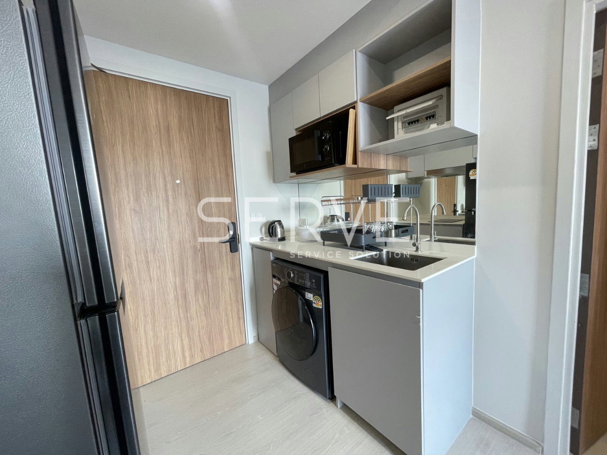 รูป 🔥17K- ห้องใหม่แกะกล่อง 1นอน ชั้นสูง25+ วิวเมือง แต่งสวย เฟอร์แน่น พร้อมอยู่ คอนโดใหม่ติดริมแม่น้ำ ทำเลดีๆ ใกล้พระราม 3 ,สาทร @ Nue Riverest Ratburana - รูปที่ 2/7