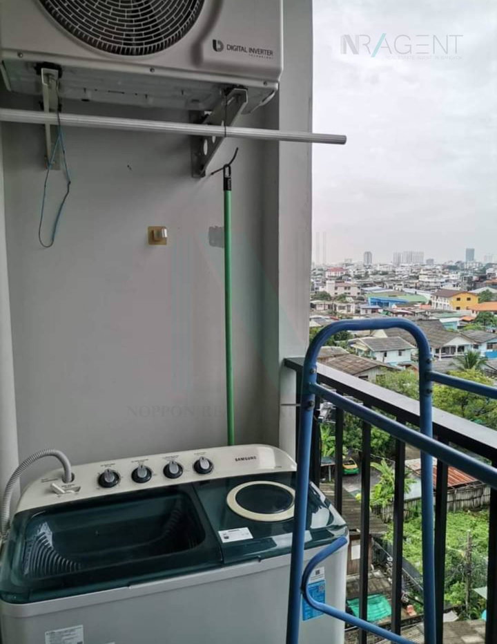 รูป 🚩 ให้เช่าคอนโด โมเดิร์น คอนโด จรัญ 79 อาคาร 1 ชั้น 8 1 ห้องนอน ขนาด 25.00 ตรม ใกล้ เซ็นทรัล ปิ่นเกล้า - รูปที่ 8/8