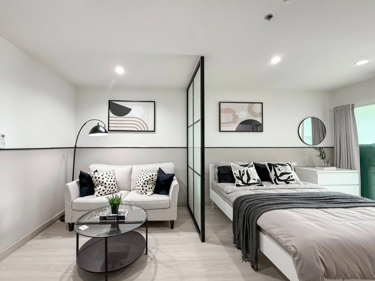 รูป ขาย  ‼️ คอนโดน่าอยู่ รีโนเวทใหม่ The View Suanluang วิวสวนหลวง เพียง 2.09 ล้าน - รูปที่ 1/19