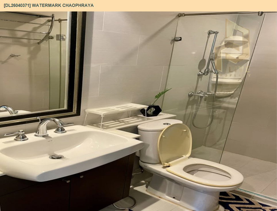 รูป DL26040371 ให้เช่าคอนโด วอร์เตอร์มาร์ค เจ้าพระยา (Watermark Chaophraya) ใกล้ BTS กรุงธนบุรี พร้อมเข้าอยู่ โทรด่วน 0653619502 LineID @897iyzll - รูปที่ 12/14