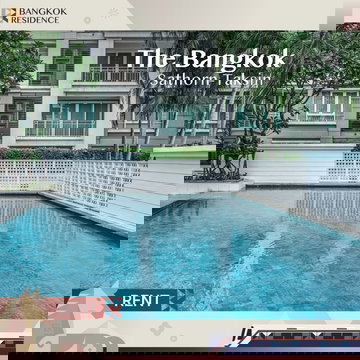  เช่าคอนโด ⚡️ The Bangkok Sathorn-Taksin ใกล้ BTS กรุงธนบุรี 💛 30k 2นอน 77 ตร.ม. ห้องสวย เฟอร์ครบ 