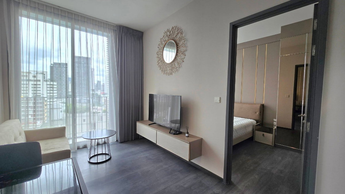 รูป 🟢ห้องสวย!! พร้อมเข้าอยู่!!🟢เอดจ์ สุขุมวิท 23 1 ห้องนอน ใกล้ BTS อโศก สอบถาม📱ADD LINE @572aurac แอดมินตอบไว✨ - รูปที่ 4/7