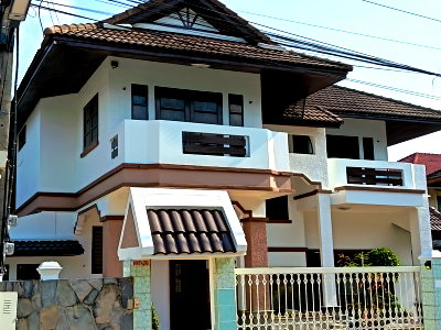 ขายบ้านเดี่ยว : ขาย บ้านเดี่ยวห้องมุม หมู่บ้านปรีชา 2 ชั้น ขนาดเนื้อที่ดิน 90 ตารางวา 