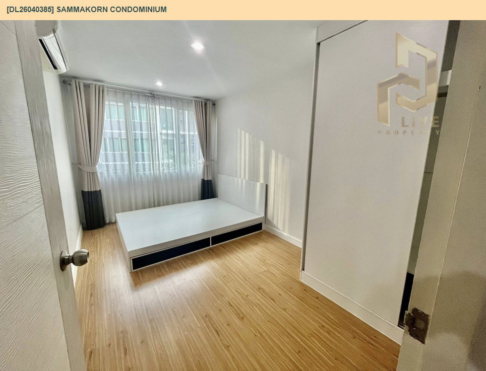 รูป DL26040385 ให้เช่าคอนโด สัมมากร คอนโดมิเนียม  (Sammakorn Condominium) ใกล้ MRT บางรักใหญ่ พร้อมเข้าอยู่ โทรด่วน 0800343450 LineID @655ebbvc - รูปที่ 4/6