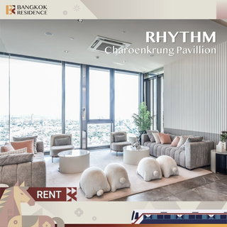 รูปภาพ  Condo for Rent 💎 RHYTHM Charoenkrung Pavilion🌊 129K 3BR 134sqm, River View Unit  