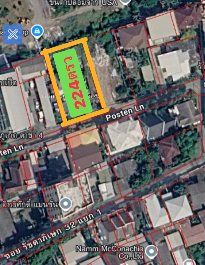 รูป ขายที่ดินรัชดา ซอยรัชดา32แยก1 เสือใหญ่อุทิศ 0863377287 - รูปที่ 1/2