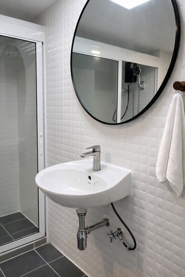 รูป ขายคอนโดรีโนเวทใหม่ สภาพมือหนึ่ง 100% แต่งครบพร้อมเข้าอยู่ ซิตี้ วิลล่า ลาดพร้าว City Villa ลาดพร้าว ใกล้รถไฟฟ้าBTS ลาดพร้าว 101 - รูปที่ 8/9