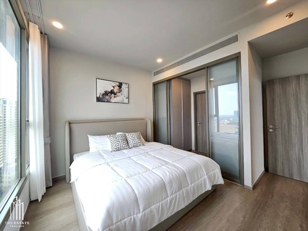 รูป For rent Whizdom The Forestias (Destinia) ห้องมุม ห้องตกแต่งครบ พร้อมเครื่องใช้ไฟฟ้า @50,000 Baht - รูปที่ 2/13