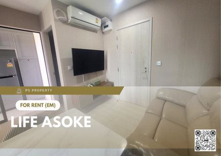 รูปภาพ For rent ✨ Life Asoke ✨ Fully furnished with appliances. Near MRT.