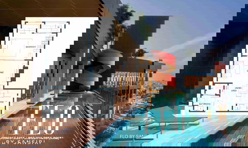 ใกล้ ICON SIAM ส่วนกลางวิวแม่น้ำ 1ห้องนอนใหญ่ FLO By Sansiri ห่างจาก BTS คลองสาน 400 เมตร สนใจ ติดต่อฝ่ายขาย 082-224-7953 (นิค)