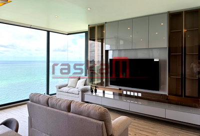 คอนโดให้เช่า : KT0375🏖️2ห้องนอน 82ตรม ชั้นสูง ห้องมุม🌊วิวทะเล พร้อมเฟอร์นิเจอร์🏄‍♂️AROM Wongamat อารมณ์ วงศ์อมาตย์