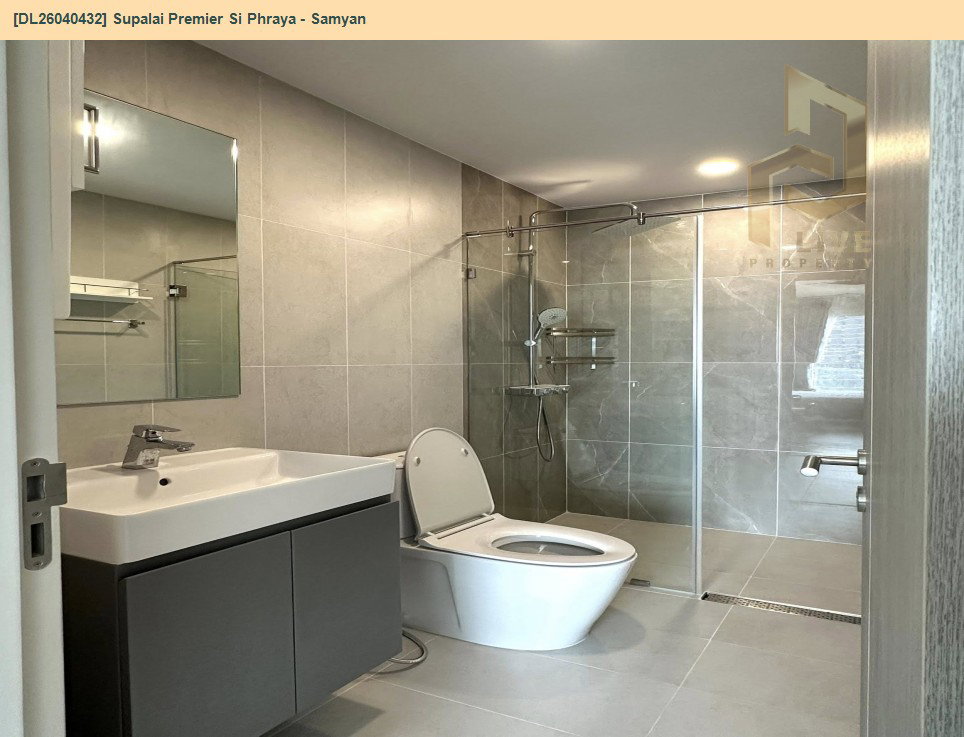 รูป DL26040432 ให้เช่าคอนโด ศุภาลัย พรีเมียร์ สี่พระยา - สามย่าน (Supalai Premier Si Phraya - Samyan) ใกล้ MRT สามย่าน พร้อมเข้าอยู่ โทรด่วน 0614453194 LineID @162cjixi - รูปที่ 11/15