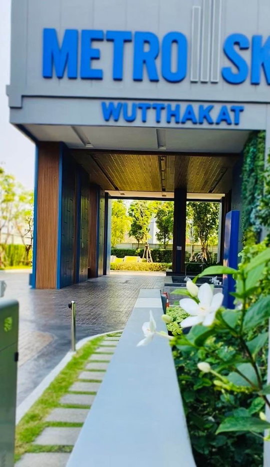 รูป ให้เช่า คอนโด เมโทร สกาย วุฒากาศ BTS วุฒากาศ BTS wutthakad  600 เมตร - รูปที่ 9/10