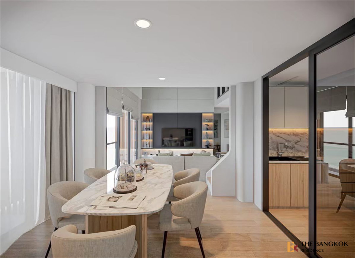 รูป 💖Duplex 3 ห้องนอน - One9Five Asoke - Rama 9 ใกล้ MRT พระราม 9 - รูปที่ 10/11