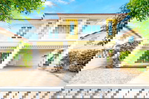 เฟอร์นิเจอร์ครบ 5แอร์ทั้งหลัง คฤหาสน์ บ้านเดี่ยวให้เช่า 3นอน โรงเรียนสาธิตพัฒนา 700ม. ซาฟารีเวิลด์ 900ม. 3น้ำ. 70 ตร.ว. 280 ตร.ม. 2ชั้น