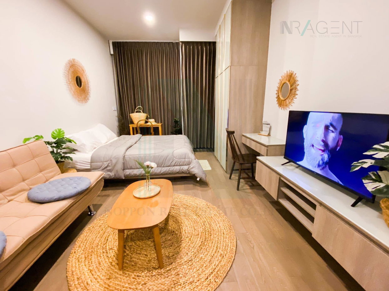 picture 🚩 For Rent Condo PARK ORIGIN PHAYATHAI Building 1, Floor 4,Studio, Room size 24 sqm - 6/8