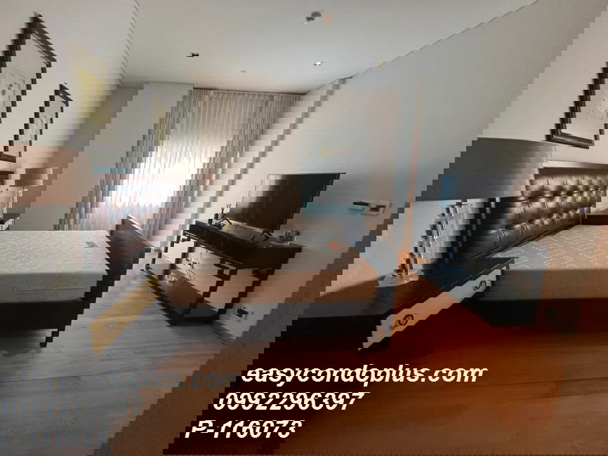 รูป P-116073 คอนโดให้เช่า 1 ห้องนอนสุดหรู ศาลาแดง เรสซิเด้นซ์ ใกล้ MRT สีลม 50,000 บาท | Line Id: @easycondoplus | 099-229-6397 - รูปที่ 10/12