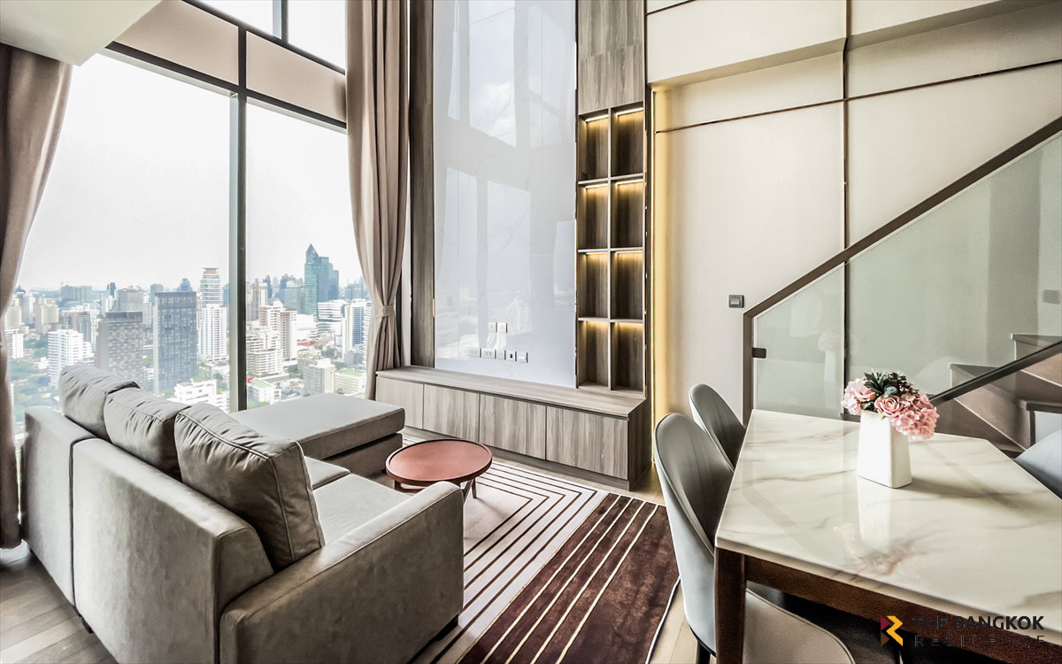 picture Condofor Rent 💎 Celes Asoke, Beautiful & Luxury Duplex Unit 💎100K 2BR 90sqm 🌃 - 2/9