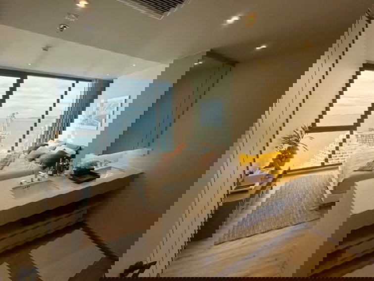 รูป FQ🗺️KT0258🏖️2ห้องนอน 88.8ตรม ชั้น44🌊วิวทะเล🤵ลิฟท์ส่วนตัว🦀AROM Wongamat อารมณ์ วงศ์อมาตย์ พัทยาเหนือ - รูปที่ 6/11