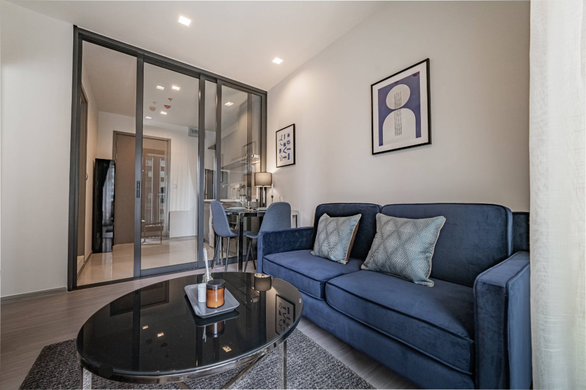 รูป คอนโดให้เช่า🌟Life Asoke Hype🌟 1ห้องนอน ,32ตร.ม เฟอร์ครบพร้อมเข้าอยู่😍💕 ใกล้ MRT พระราม9🚅 - รูปที่ 1/6