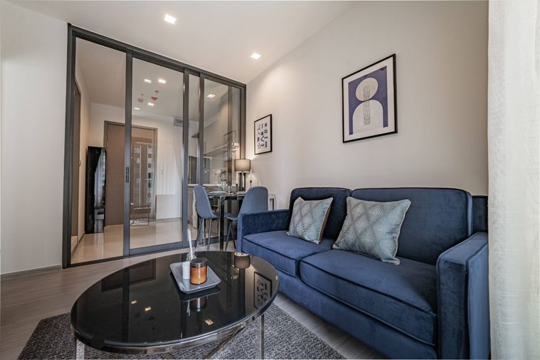 คอนโดให้เช่า🌟Life Asoke Hype🌟 1ห้องนอน ,32ตร.ม เฟอร์ครบพร้อมเข้าอยู่😍💕 ใกล้ MRT พระราม9🚅