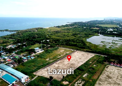 Land for sale Stamford International University Hua Hin : Exclusive 10-2-57 Rai Coastal Land for Investment in Cha-Am