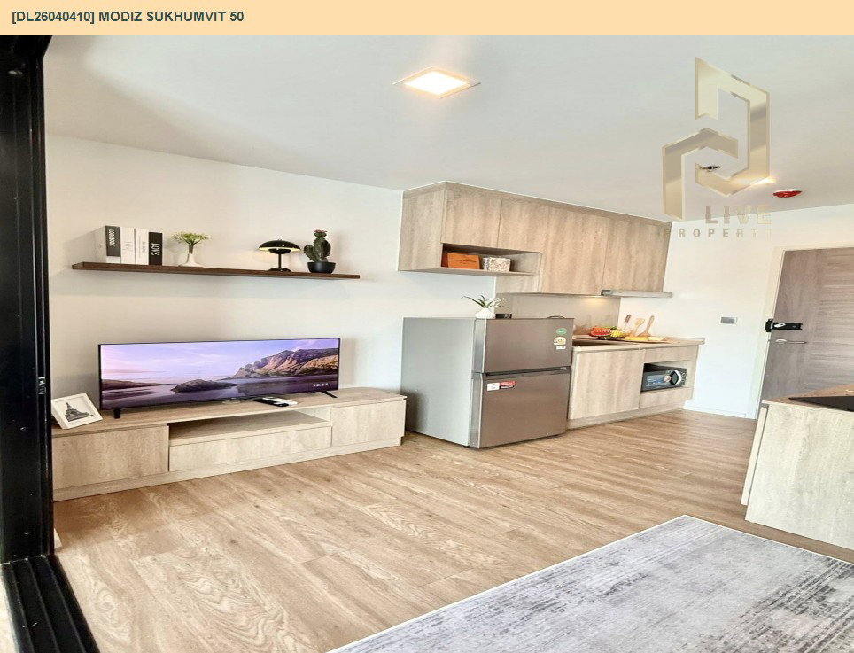 รูป DL26040410 ให้เช่าคอนโด โมดิซ สุขุมวิท 50 (MODIZ Sukhumvit 50) ใกล้ BTS อ่อนนุช พร้อมเข้าอยู่ โทรด่วน 0656259498 LineID @257sxzzu - รูปที่ 7/16
