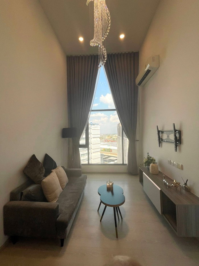 รูป 🌆ห้อง Duplex ใกล้ BTS 2 สาย  Knightsbridge พหลโยธิน อินเตอร์เชนจ์  ▪︎ 250 เมตร จาก BTS วัดพระ🌇 - รูปที่ 2/12