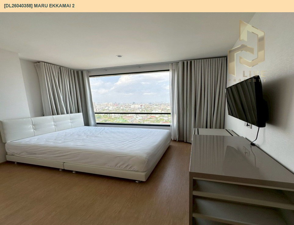 รูป DL26040358 ให้เช่าคอนโด มารุ เอกมัย 2 (MARU EKKAMAI 2) ใกล้ BTS เอกมัย พร้อมเข้าอยู่ โทรด่วน 0800343450 LineID @655ebbvc - รูปที่ 13/19