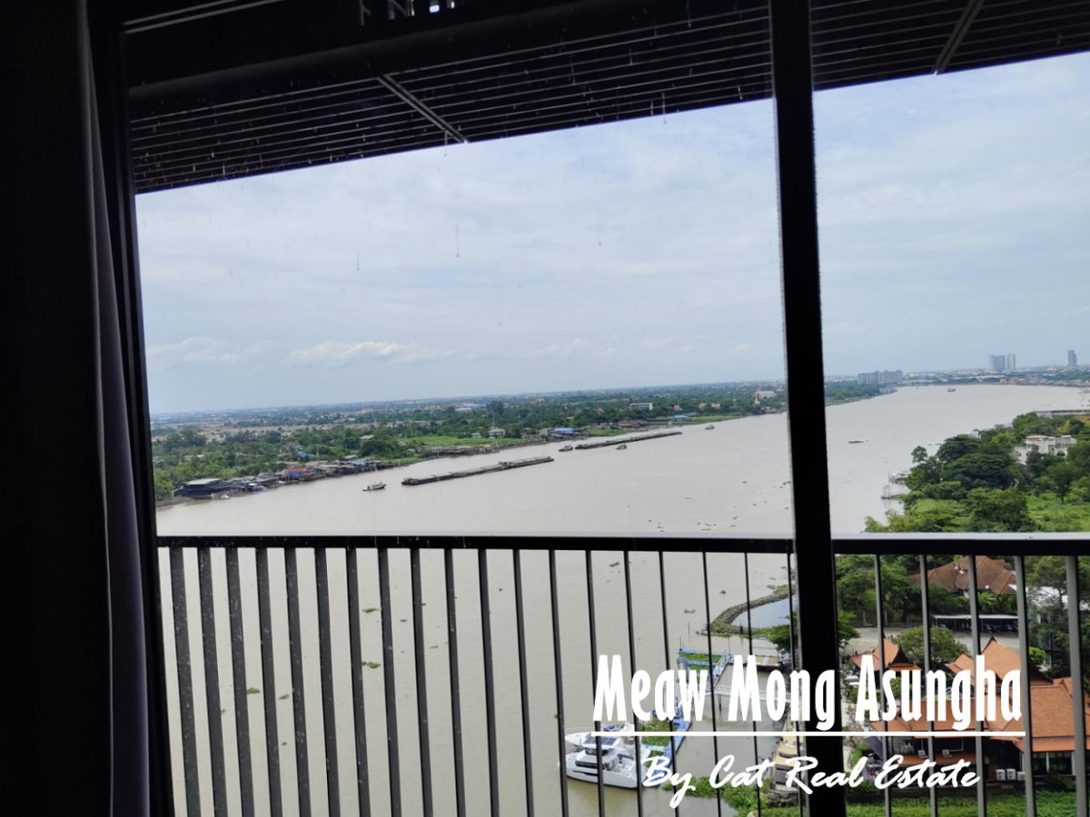 รูป ✨ ให้เช่า The Politan Aqua – ห้องใหม่! วิวแม่น้ำสวยมากกว่าภาพ ✨ - รูปที่ 4/7