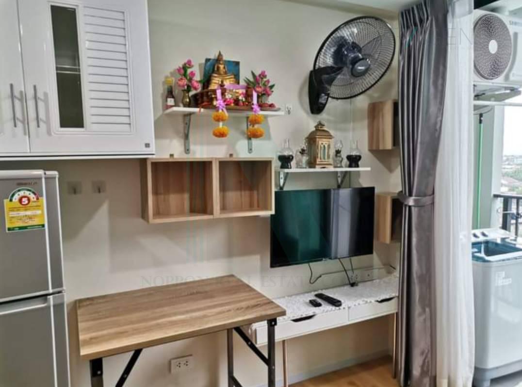 รูป 🚩 ให้เช่าคอนโด โมเดิร์น คอนโด จรัญ 79 อาคาร 1 ชั้น 8 1 ห้องนอน ขนาด 25.00 ตรม ใกล้ เซ็นทรัล ปิ่นเกล้า - รูปที่ 2/8